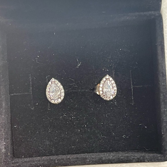 Pandora Crystal Earrings - Picture 2 of 3